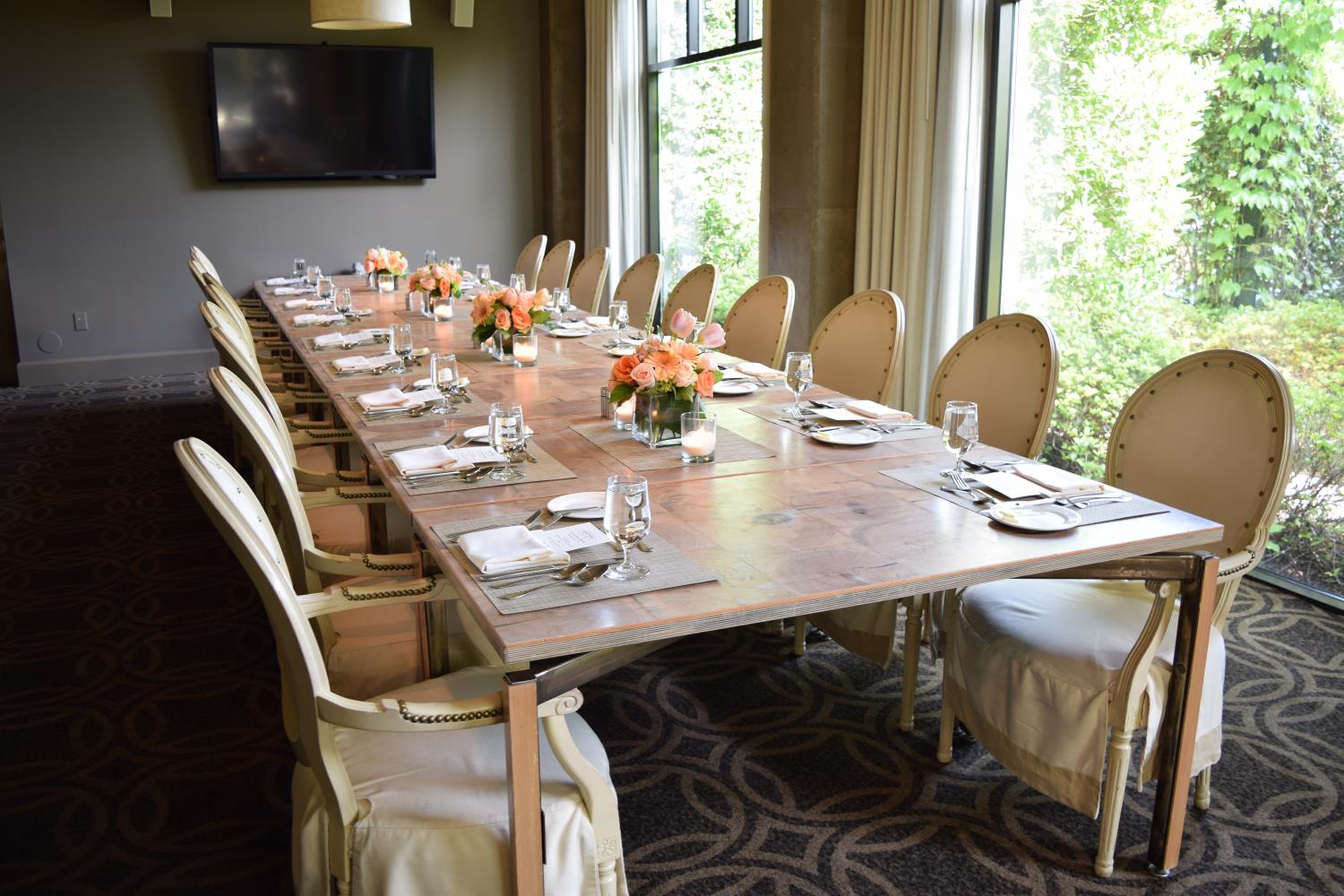 Latham Room, Group events and private dining Print Works Bistro and Proximity Hotel