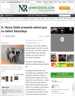 O.Henry Jazz, Triad Business Journal
