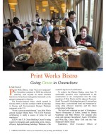 Cooking for Profit Magazine article about Print Works Bistro