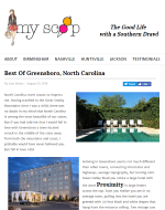 myscoop blog post on Proximity Hotel and Print Works Bistro