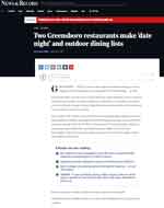 News & Record Article Date Night Restaurants in Greensboro